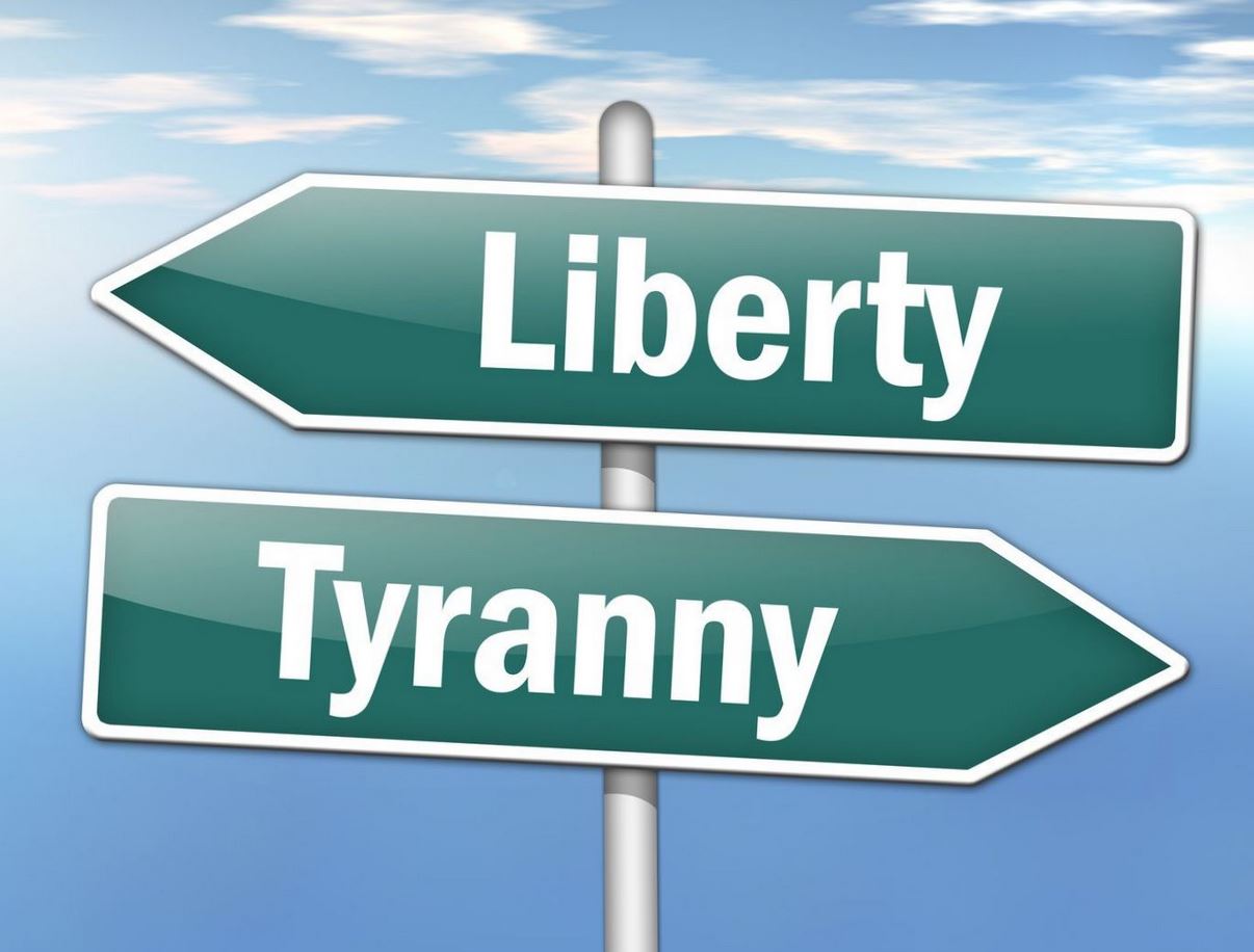 vrijheid versus tirannie
